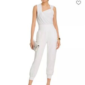 NEW CINQ A SEPT giles pant in ivory white Small
